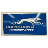 DS Greyhound Package Express Metal Sign, 48in x 24in