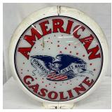 American Gasoline Globe with Eagle, 15in. 