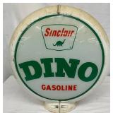 Sinclair Dino Plastic Body Gas Pump Globe, 15in. 