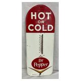 Dr. Pepper ‘Hot or Cold’ Metal Therm 6 1/2 x 16 Inches