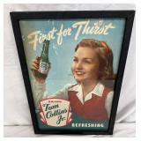 Tom Collins Jr. Framed Poster, 13×18 