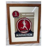 Framed Marathon Patches, Measures 3in and 8in