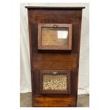 PRIM. COUNTRY STORE SEED CABINET