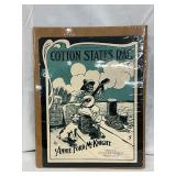 Cotton States Rag Sheet Music by Annie Ford McKnight, Published by C.C. Cocroft Music Co.