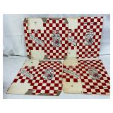 Four ‘Yankee Girl Scrap Tobacco’ 13x14in Cardboard Advertising Pieces