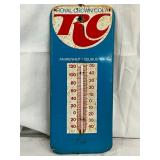 Royal Crown Cola Metal Thermometer, 6X14 
