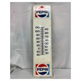 Metal Pepsi Thermometer, 8×28 Inches