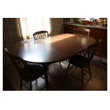Hitchcock Dining Table with 4 Chairs