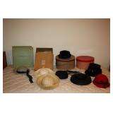 Beautiful Vintage Hats and Hat Boxes