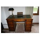 Sligh Lowry Leather Top Desk