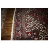 Handwoven Rug 10 1/2 X 14