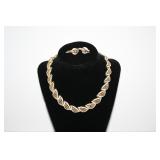 Coro Necklace & Earrings