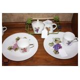 Vintage Snack Plates & Cups