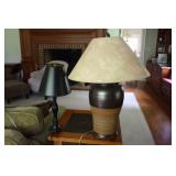 Pottery Lamp