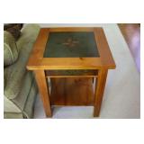 Folk Art Side Table