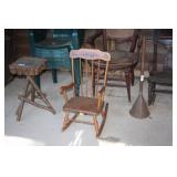 Musical Childs Rocking Chair
