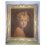 Mid century "The Light of the World" print E.G. Co NY - C. Bosseron Chambers