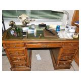 Desk with Glass Top