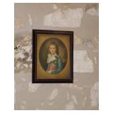 Antique Picture & Frame