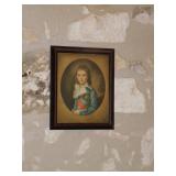 Antique Picture & Frame