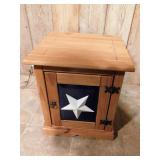 Texas Flag End Table