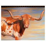 Longhorn by Les Casbeer