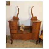 dresser with Beveled Mirror
