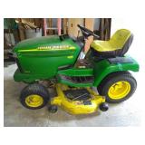 Mod. 245 John Deere riding mower 