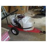 Fimco sprayer on trailer