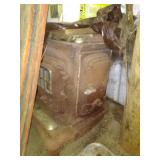 Antique wood/coal parlor heater 