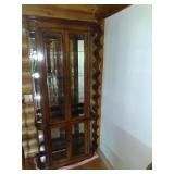 * Pulaski china cabinet Made in Pulaski Virginia 