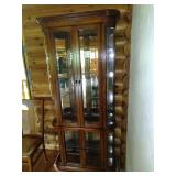 * Pulaski china cabinet Made in Pulaski Virginia 
