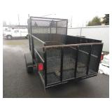 All steel 10ft. Like new Landscape trailer 