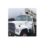1991 Ford 14 ton Diesel crane truck 21,309 miles 
