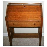antique drop front desk