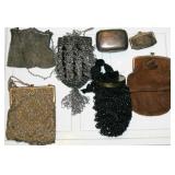 Antique metal ladies handbags