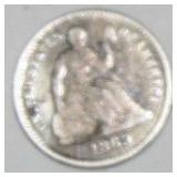 US 1/2 dime