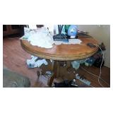 Antique carved table