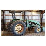 John Deere 2640 with front loader