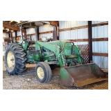 John Deere 2640 with front loader