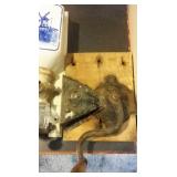 Antique coffee grinder