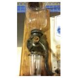 Antique coffee grinder