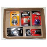 Dozens of new padlocks