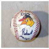 Toledo Mudhens Signed Baseball