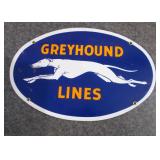 Greyhound Lines Sign