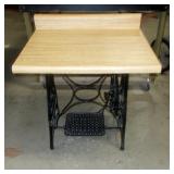 Treadle sewing machine stand