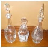 Liquor Decanters