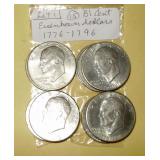 Lot 1, Bi-Centennial Ike Dollars