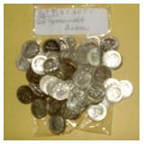 Lot 9, Roosevelt Silver Dimes