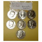 Lot 24, Bi-Centennial Half Dollars